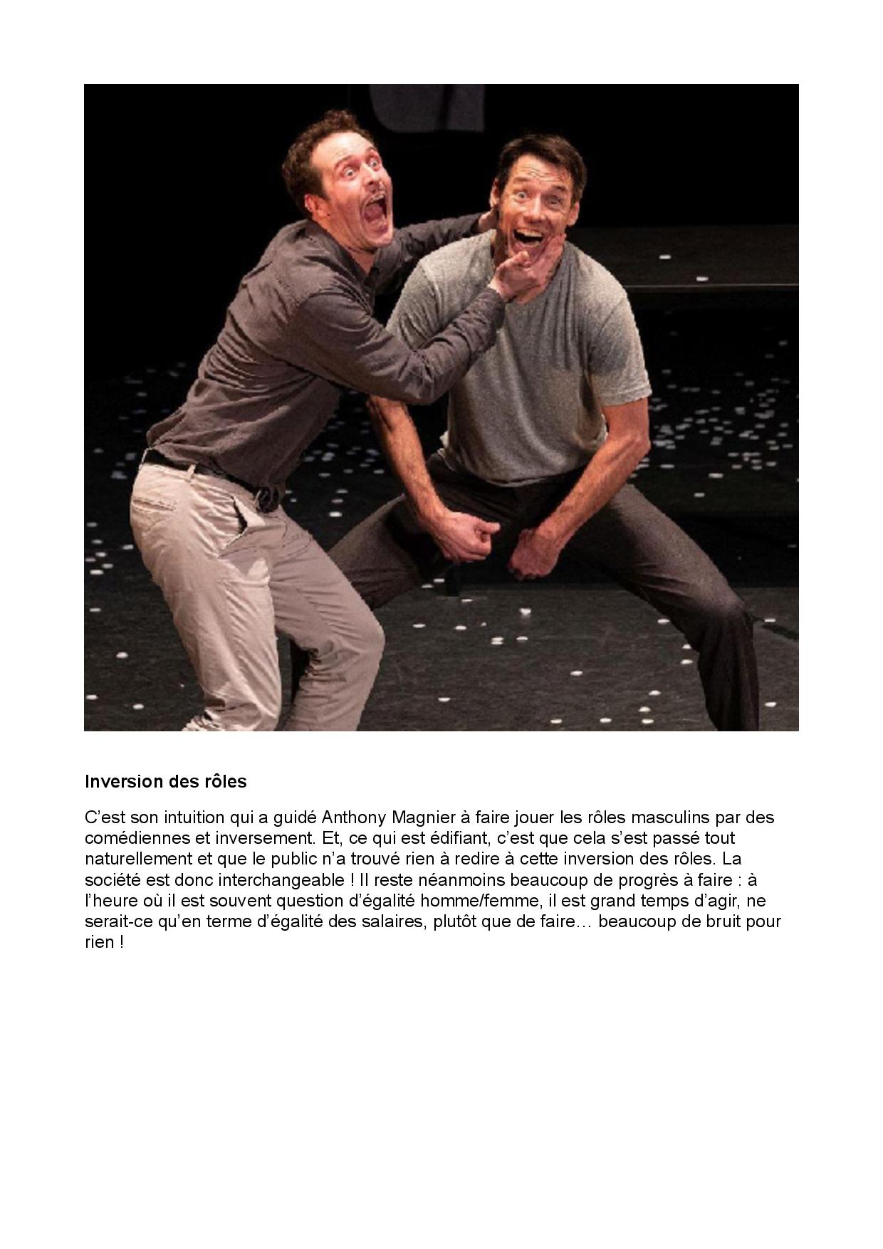 Beaucoup de bruit pour rien, le nouveau spectacle de la Compagnie Viva s'offre un bel article po