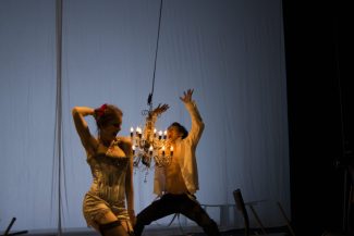 Un Fil à la patte de Feydeau par la Compagnie Viva, photo de scène