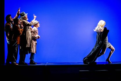 Bel Ami d'après Maupassant par la Compagnie Viva, photo de scène