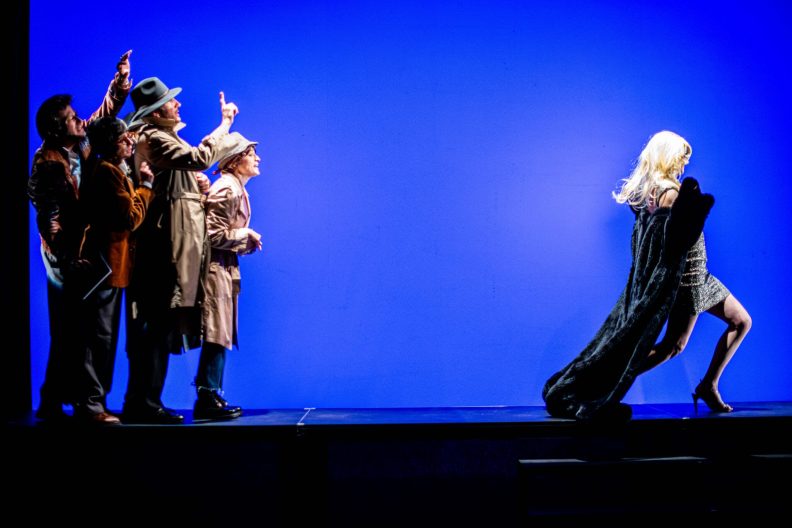 Bel Ami d'après Maupassant par la Compagnie Viva, photo de scène