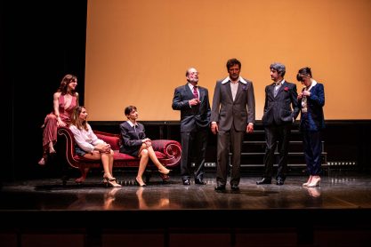 Bel Ami d'après Maupassant par la Compagnie Viva, photo de scène
