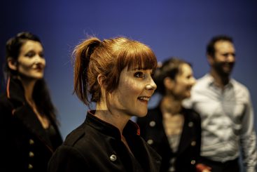 Beaucoup de bruit pour rien de Shakespeare par la Compagnie Viva, photo de scène