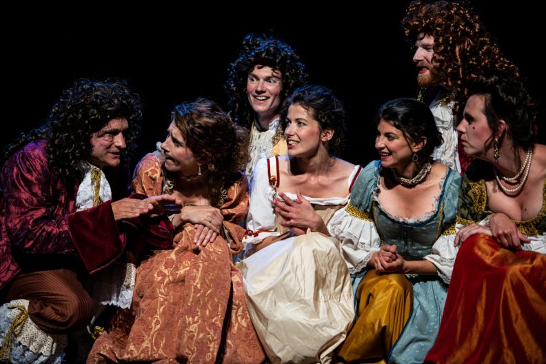 L'Impromptu de Versailles de Molière par la Compagnie Viva, photo de scène