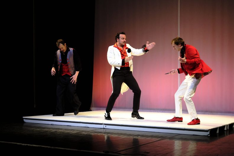 Les Fourberies de Scapin de Molière par la Compagnie Viva, photo de scène