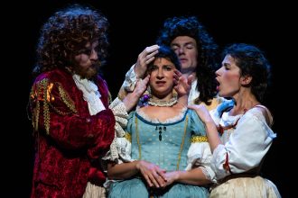 L'Impromptu de Versailles de Molière par la Compagnie Viva, photo de scène